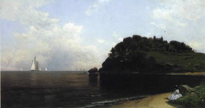 Alfred Thompson Bricher On Long Island Sound
